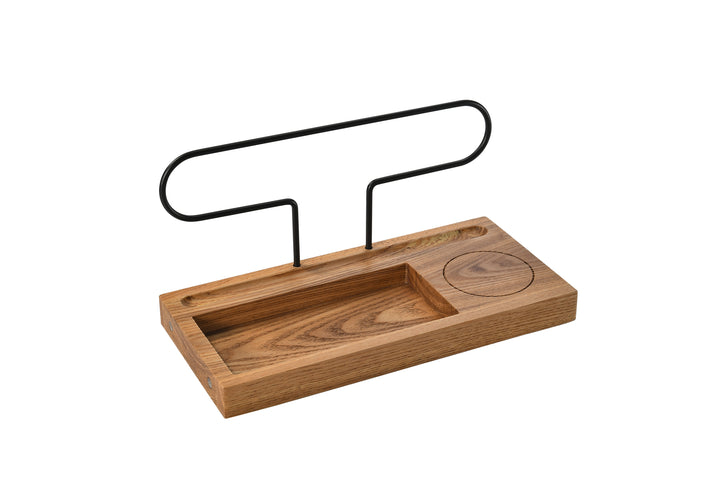 Woodlandia Modern Desk Accessories Organizer, Engraved with Logo or Text